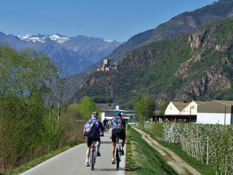 Radweg Etschtal: Bozen - Meran - Südtirol