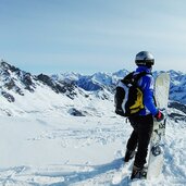 skigebiet sulden madritschjoch snowboarder