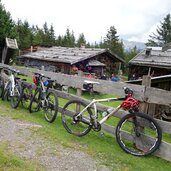 hauserberg alm huette mountain bikes