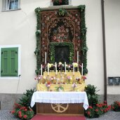 Bittprozession St Nikolaus Altar Mitterdorf Kaltern P