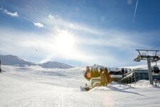 ratschings jaufen skigebiet bergstation kabinenbahn