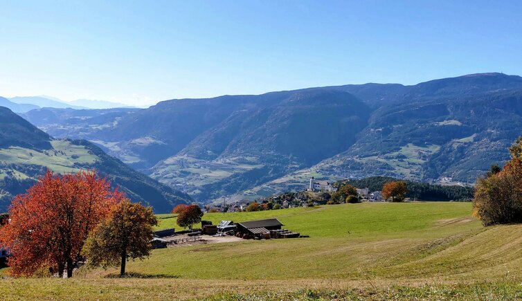 Laion visto dal sentiero di ritorno