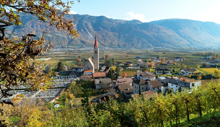 lana herbst pfarrkirche niederlana maria himmelfahrt