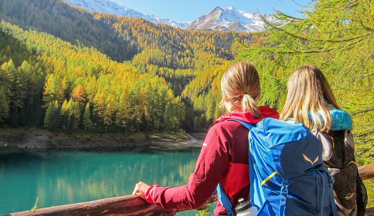 vernagt stausee herbst personen