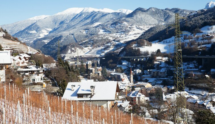 Gemeinde Klausen Winter Burg Branzoll