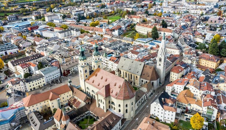 brixen zentrum stadtzentrum luftaufnahme altstadt