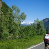 Von Bozen aus geht die Fahrt den Eisack entlang in Richtung S&uuml;den, bis zur Radweg-Abzweigung Meran / Eppan. Foto: AT, &copy; Peer