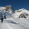 Skitour im Herzen der Pragser Dolomiten. Foto: BS, &copy; Peer