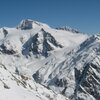 Die Wei&szlig;kugel ist mit 3.739 m Meeresh&ouml;he nach der Wildspitze der h&ouml;chste Gipfel der &Ouml;tztaler Alpen. Auch die Wei&szlig;kugel ist in einer Skitour vom Matschertal aus erreichbar. Foto: BS, &copy; Peer