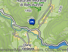 Map: Nancy's Holiday Homes Dolomites