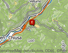 Mappa: Wanderung von Gufidaun zum Gnollhof