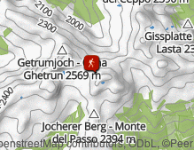 Map: Bergtour Latzfonser Kreuz und Kassianspitze