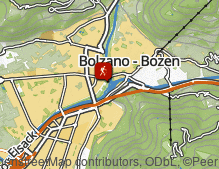 Map: Wanderung von Bozen nach Kohlern