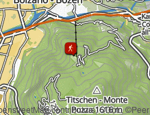 Mappa: Winterwanderung von Kohlern zu den Schneiderwiesen