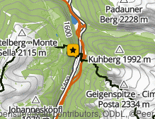 Map: Outlet Center Brenner