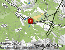 Mappa: Gipfeltour zur Latemarspitze