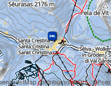 Mappa: Hotel Interski