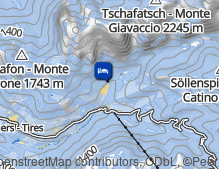 Map: Berghotel Piné