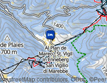 Map: Appartements Ciastel