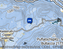Map: Hotel Chalet Tianes