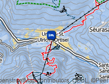 Map: Cosmea Dolomites Hotel