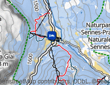 Mappa: Hotel Ladinia