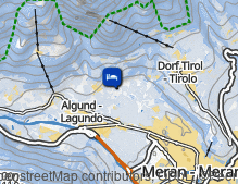 Mappa: Apartsuites Rosengarten