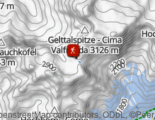 Map: Rieserfernerhütte