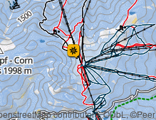 Karte: Via Artis am Kronplatz