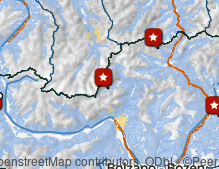 Map: E-Trials and Mountain Carts