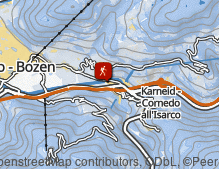 Mappa: Am Perlenweg von Kardaun nach Steinegg