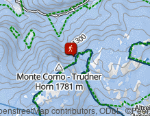 Map: Frühlingswanderung von Altrei zur Krabes Alm