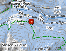 Mappa: Winterwanderung zur Ulfaser Alm