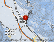 Karte: Burgenweg Castelronda Bozen-Jenesien-Terlan / Sentiero dei Castelli Castelronda Bolzano-S. Genesio-Terlano