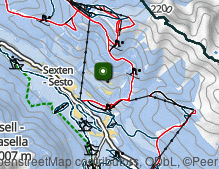 Mappa: Mitterberg / Monte di Mezzo