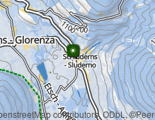 Karte: Schluderns Dorf / Sluderno paese
