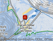 Karte: Erlebnisbad Prad / Piscina all'aperto di Prato