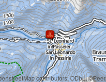 Map: Freibad St. Leonhard / Piscina Avventura San Leonardo