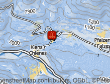 Mappa: Badesee Issinger Weiher / Laghetto balneabile di Issengo