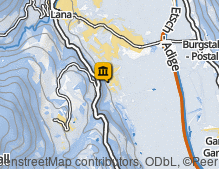 Karte: Südtiroler Obstbaumuseum / Museo altoatesino di frutticoltura