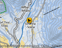 Mappa: Schloss Schenna / Castello di Scena