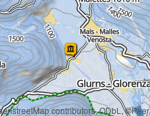 Map: Heimatmuseum Laatsch / Museo locale di Laudes