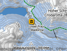 Map: ArcheoParc Schnalstal / ArcheoParc Val Senales