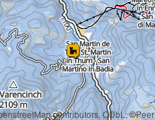 Karte: Ciastel de Tor - Museum Ladin / Ciastel de Tor - Museum Ladin