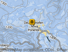 Mappa: Gebietsmuseum Deutschnofen / Museo territoriale di Nova Ponente