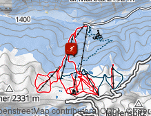 Map: Skigebiet Ratschings-Jaufen / Area sciistica Racines-Giovo