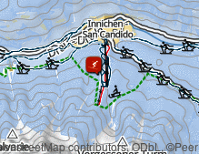 Karte: Skigebiet 3 Zinnen Dolomiten