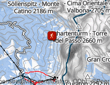 Mappa: Rosengartenumrundung