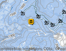 Map: Geoparc Bletterbach / Geoparc Rio delle Foglie