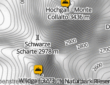 Karte: Rieserfernergruppe